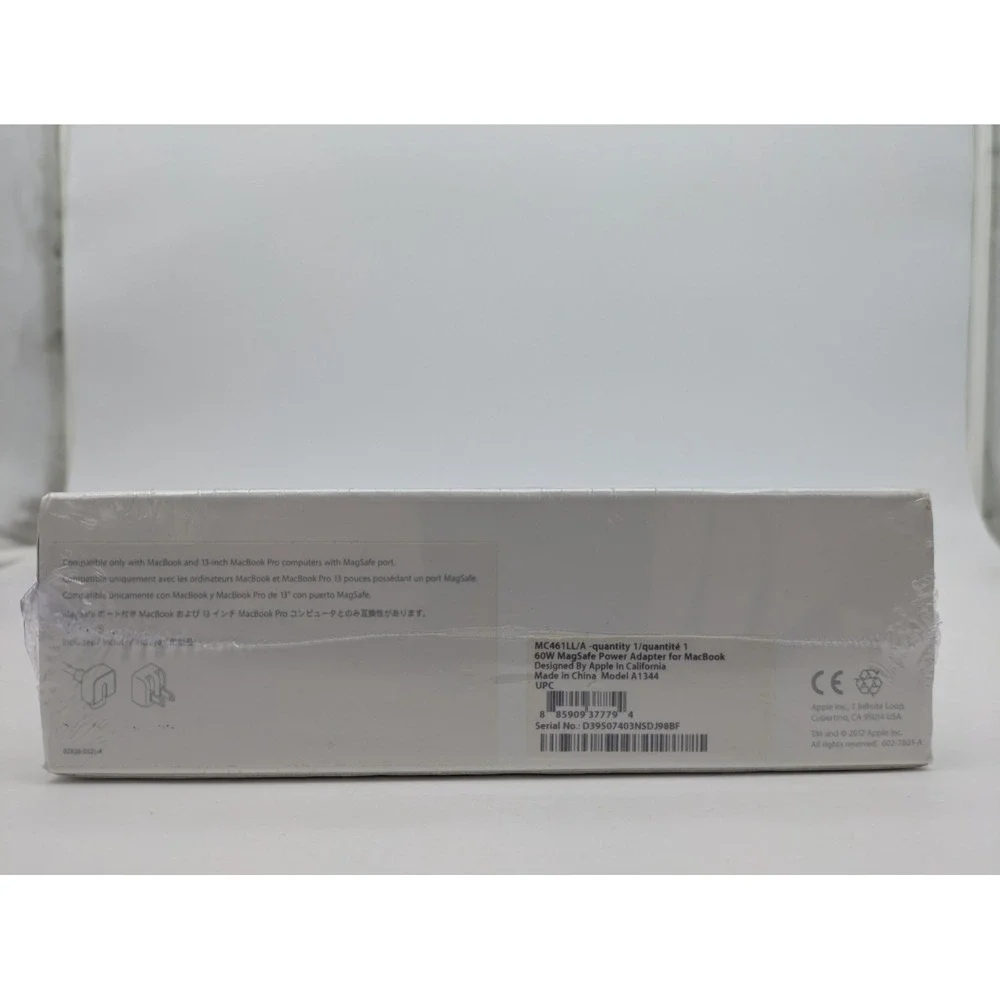 Original Apple MacBook Pro 60W MagSafe Power Adapter Charger Model A1344 OEM